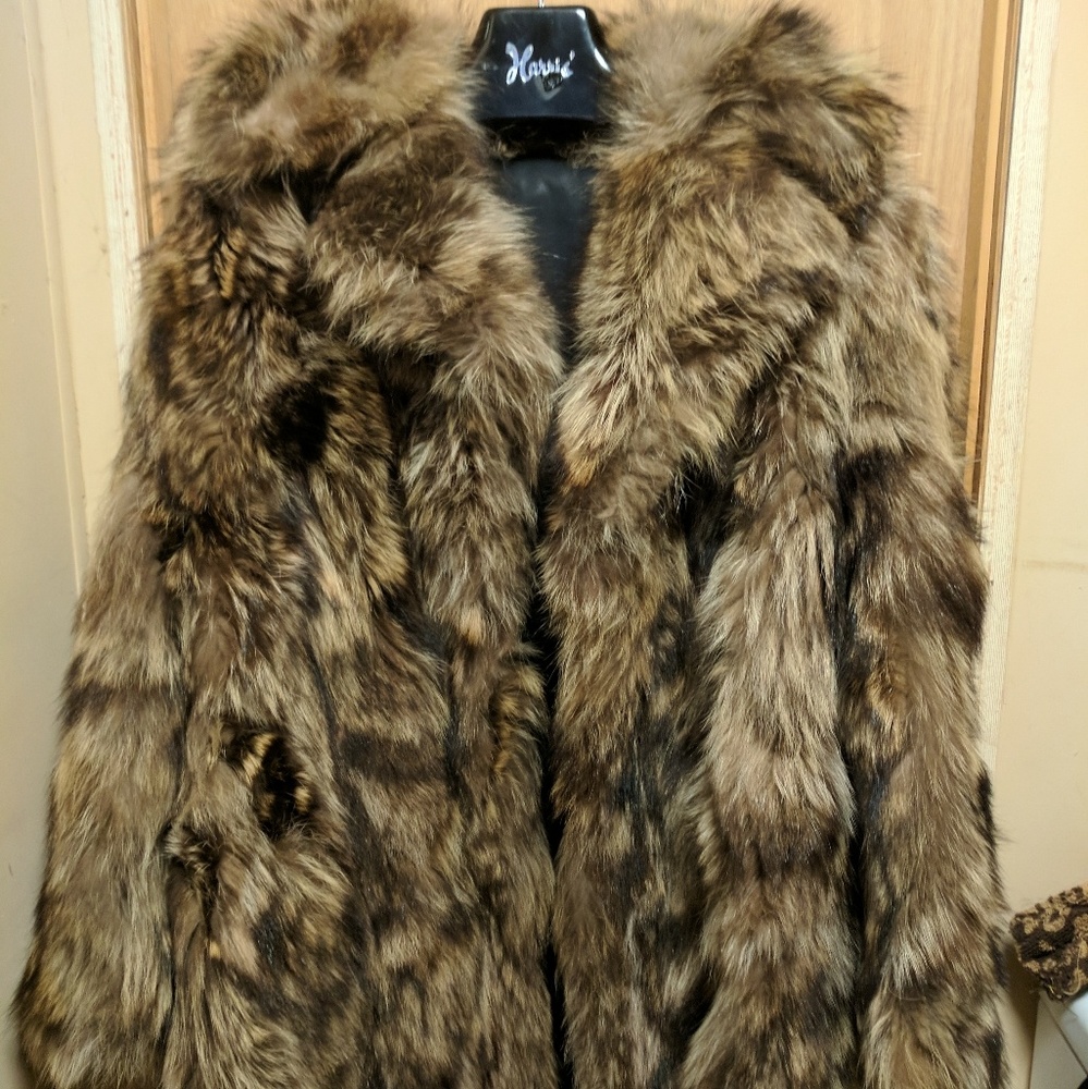 Raccoon coat